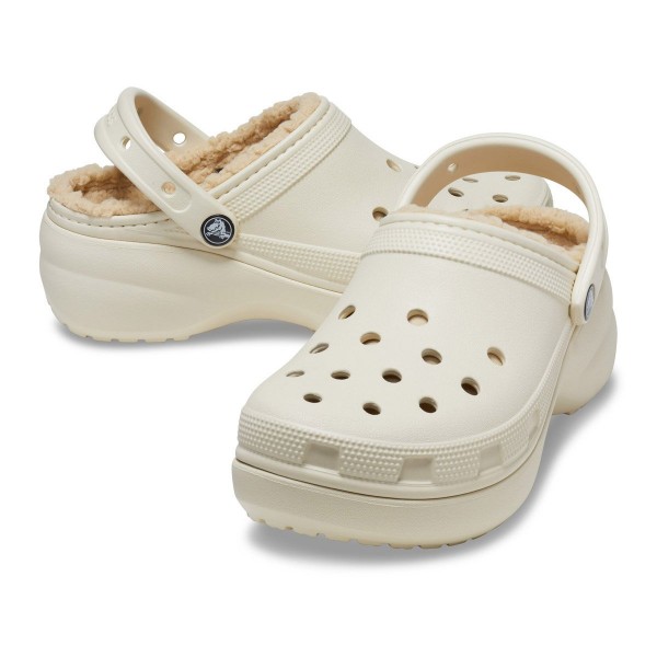 Crocs Ciabatte Classic Platform Lined Clog W Osso